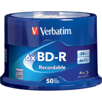 Verbatim 98397 disque vierge Blu-Ray BD-R 25 Go 50 pièce(s)