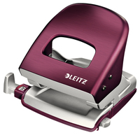 Leitz NeXXt 5006 hole punch 30 sheets Red, Silver