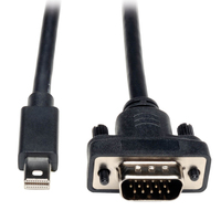 Tripp Lite P586-010-VGA-V2 video kabel adapter 3,05 m Mini DisplayPort Zwart