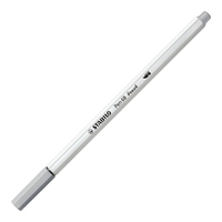 STABILO Pen 68 brush stylo-feutre Moyen Gris 1 pièce(s)
