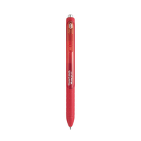 Papermate InkJoy Gel Bolígrafo de gel de punta retráctil Rojo 12 pieza(s)