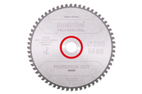 Metabo 628048000 Kreissägeblatt 25 cm