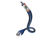 Inakustik 004803005 câble de réseau Bleu, Argent 0,5 m Cat6 SF/UTP (S-FTP)