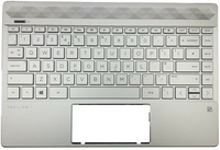 HP L37857-031 laptop alkatrész Alapburkolat + billentyűzet
