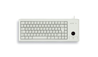 CHERRY G84-4400 TRACKBALL Kabelgebundene Tastatur, USB, Hell Grau (QWERTZ - DE)