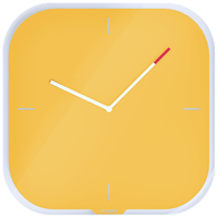 Leitz 90170019 wall/table clock Quartz clock Square Yellow
