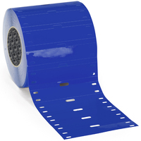 Brady THT-7515-7598-BL printer label Blue Non-adhesive printer label
