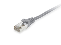Equip 606703 kabel sieciowy Szary 1 m Cat6a S/FTP (S-STP)