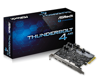 Asrock Thunderbolt 4 AIC Schnittstellenkarte/Adapter Eingebaut Thunderbolt 4, DisplayPort