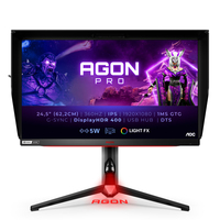 AOC AG254FG monitor komputerowy 62,2 cm (24.5") 1920 x 1080 px Full HD LED Czarny