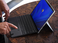 Microsoft Surface Pro Signature Keyboard with Fingerprint Reader Black Microsoft Cover port AZERTY Belgian