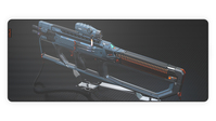 KRUX Space XXL Gun Podkładka dla graczy Czarny