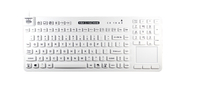 Man & Machine Really Cool Touch Tastatur USB QWERTY US International Weiß