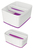 Leitz MyBox WOW Bandeja de almacenamiento Rectangular ABS sintéticos Púrpura, Blanco