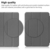 CoreParts TABX-IP10-COVER7 tablet case 27.7 cm (10.9") Flip case Grey