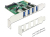 DeLOCK 89360 Schnittstellenkarte/Adapter Eingebaut USB 3.2 Gen 1 (3.1 Gen 1)