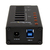 StarTech.com ST4300U3C3 hálózati csatlakozó USB 3.2 Gen 1 (3.1 Gen 1) Type-B 5000 Mbit/s Fekete