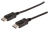 Digitus DisplayPort Anschlusskabel, DP St/St, 2.0m, m/Verriegelung, Ultra HD 4K, sw