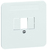 PEHA 00510311 veiligheidsplaatje voor stopcontacten Wit