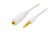 shiverpeaks BS33115 Audio-Kabel 5 m 3.5mm Weiß