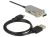 DeLOCK 20m USB3.0-A + USB Micro-B/USB3.0-A câble USB USB 3.2 Gen 1 (3.1 Gen 1) USB A USB A/Micro-USB B Noir, Argent