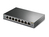 TP-Link TL-SG108PE Vezérelt L2 Gigabit Ethernet (10/100/1000) Ethernet-áramellátás (PoE) támogatása Fekete