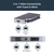 StarTech.com USB C Multiport Video Adapter with HDMI, VGA, Mini DisplayPort or DVI - USB Type C Monitor Adapter to HDMI 1.4 or mDP 1.2 (4K) - VGA or DVI (1080p) - Space Gray Alu...