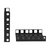 Tripp Lite SRRAILDPTH2U SmartRack 2U Mounting Rail Deep Adapter Kit for Server Racks, 4 in. (10.2 cm)