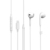 eSTUFF ES652010-BULK słuchawki/zestaw słuchawkowy Przewodowa Douszny Połączenia/muzyka Biały