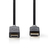 Nedis CCBW37100AT20 video kabel adapter 2 m DisplayPort HDMI Antraciet