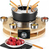 KitchenChef KCWOOD.FOND.8 appareil à fondue, raclette et wok 8 personne(s) 2,7 L