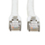 Tripp Lite N272-015-WH Cable S/FTP Patch Ethernet Blindado Snagless Certificado Cat8 25G / 40G (RJ45 M/M), PoE, Blanco, 4.57 m [15 pies]