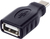Renkforce RF-4279524 changeur de genre de câble USB Type-C USB Type-A Noir
