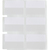 Brady B33-115-427 printer label Transparent, White Self-adhesive printer label