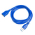 Akyga AK-USB-28 câble USB 1 m USB 3.2 Gen 1 (3.1 Gen 1) USB A Bleu