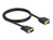 DeLOCK 86748 video kabel adapter 1 m DVI VGA (D-Sub) Zwart