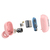 Aiwa EBTW-150PK auricular y casco Auriculares Inalámbrico Dentro de oído Llamadas/Música Bluetooth Rosa