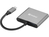 Sandberg 136-44 adattatore grafico USB Grigio
