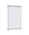 Bi-Office VT560415280 placchetta da muro Rettangolo Bianco Alluminio