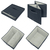 Leitz 61450089 file storage box Cardboard, Fabric Grey