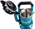 Makita DKT360Z electric kettle 0.8 L Black, Blue