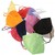12er Pack FFP2 Masken in bunten Farben 5-Lagig, zertifiziert nach DIN EN149:2001+A1:2009, partikelfiltrierende Halbmaske, FFP2 Schutzmaske