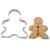 Ausstechform »Gingerman«, 8 cm zum Ausstechen von rohem Knetteig, Fondant,