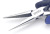 clipping - schmitz electronic snipe nose pliers ESD straight, long, smooth jaws - 5.1/2"