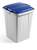 Durable 90L Waste Bin Grey | Square Recycling Bin | Food Bin | DURABIN