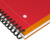 Oxford International A4+ Polypropylen doppelspiralgebundenes Activebook, liniert 6 mm, 80 Blatt, orange, SCRIBZEE® kompatibel