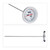 Analoges Einstichthermometer in Silber 10022814_0