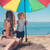 Relaxdays Bodenhülse Sonnenschirm, Bodendübel zum Eindrehen, Adapter 40-52 mm, Kunststoff, Sonnenschirm Bohrer, schwarz