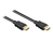 Anschlusskabel High-Speed-HDMI®-Kabel mit Ethernet, vergoldete Stecker, schwarz, 2m, Good Connections®