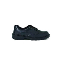 Tuf Pro Black Leather Safety Shoe S3 SRC - Size EIGHT